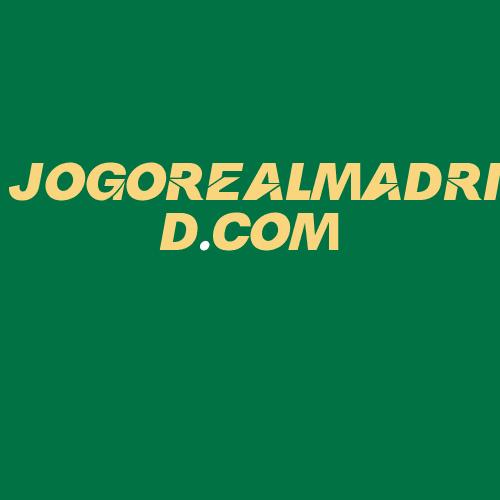 Logo da JOGOREALMADRID